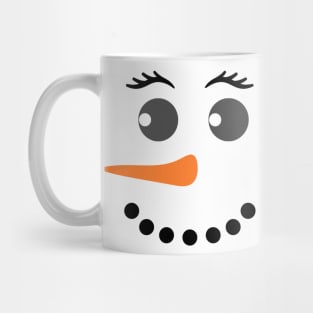 Snowman Face Mug